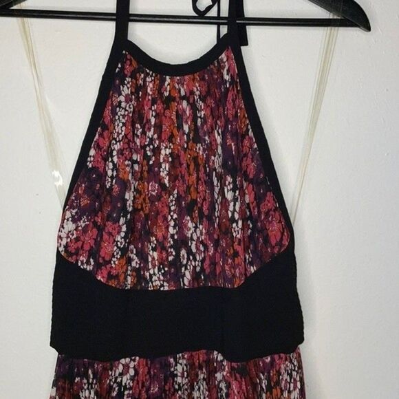 Fame and Partners Halter Halter Maxi Dress Womens Size 2 - Picture 9 of 12